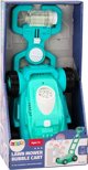 LeanToys Μηχανή Φυσαλίδων Σαπουνιού με Χλοοκοπτικό Ποδηλατάκι Πράσινο