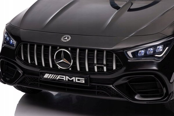 Lean Cars Αυτοκίνητο με Μπαταρία Mercedes CLA 45s AMG Μαύρο Βαμμένο 4x4