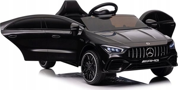 Lean Cars Αυτοκίνητο με Μπαταρία Mercedes CLA 45s AMG Μαύρο Βαμμένο 4x4