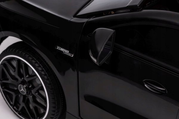 Lean Cars Αυτοκίνητο με Μπαταρία Mercedes CLA 45s AMG Μαύρο Βαμμένο 4x4