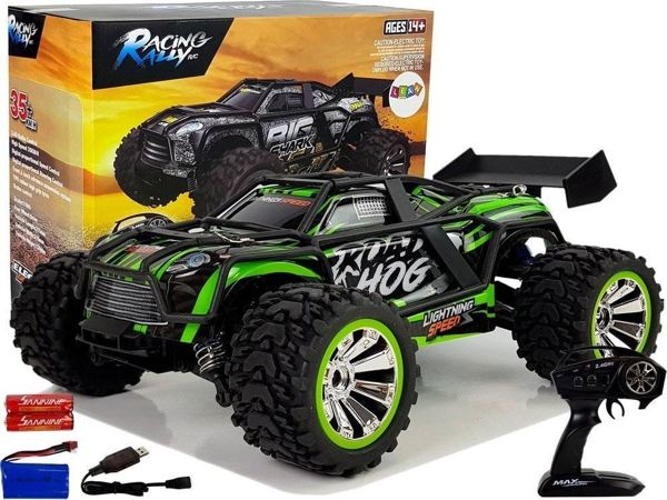Lean Sport Αυτόματο Off-Road Τηλεκατευθυνόμενο Πράσινο 2.4G 1:18 35 km/h Έλεγχος Ταχύτητας