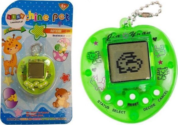 Lean Sport Ηλεκτρονικό Παιχνίδι Tamagotchi Πράσινο με κοντή αλυσίδα