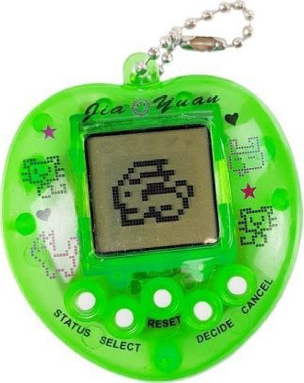 Lean Sport Ηλεκτρονικό Παιχνίδι Tamagotchi Πράσινο με κοντή αλυσίδα