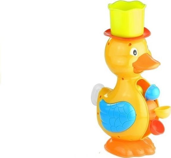 LeanToys Παπάκι Συντριβάνι Τροχός για Μπάνιο στη Μπανιέρα