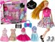 Κούκλα LeanToys Emily 35cm με Αξεσουάρ και Φορέματα για Παιδιά 3+ Ετών