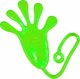 LeanToys Sticky Hand Paw Elastic Glut Slime Green 14119427 5905991000600