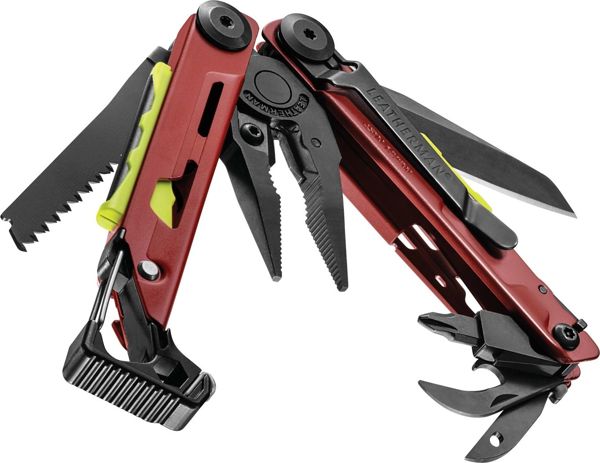 Πολυεργαλείο Leatherman Signal Crimson - 19 εργαλεία, μήκ. 114,3mm (832745)