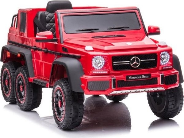 Lean Cars Αυτοκίνητο με Μπαταρία Mercedes Benz G63 6X6 Κόκκινο