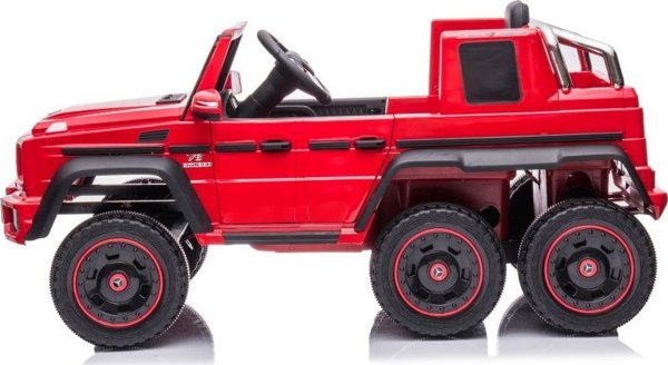 Lean Cars Αυτοκίνητο με Μπαταρία Mercedes Benz G63 6X6 Κόκκινο