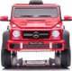 Lean Cars Αυτοκίνητο με Μπαταρία Mercedes Benz G63 6X6 Κόκκινο