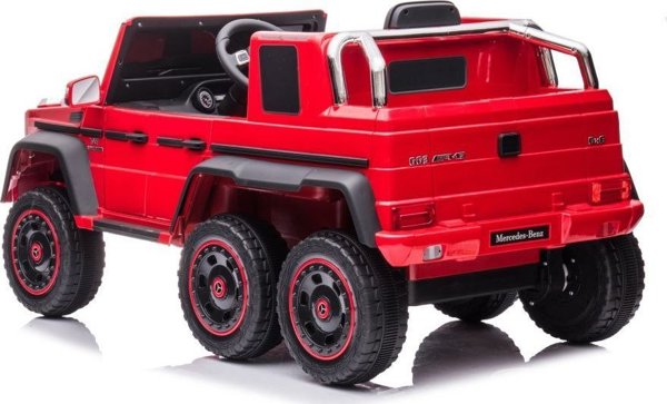 Lean Cars Αυτοκίνητο με Μπαταρία Mercedes Benz G63 6X6 Κόκκινο