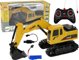 LeanToys Τηλεκατευθυνόμενος Εκσκαφέας R/C 1:24 Κίτρινος