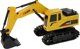 LeanToys Τηλεκατευθυνόμενος Εκσκαφέας R/C 1:24 Κίτρινος