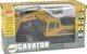 LeanToys Τηλεκατευθυνόμενος Εκσκαφέας R/C 1:24 Κίτρινος