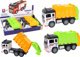 LeanToys Φορτηγό Απορριμματοφόρο Ρυμουλκούμενο 2 Χρώματα