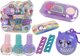 LeanToys Beauty Nail Set Lip Gloss Μπρελόκ Kitten LEAN Toys
