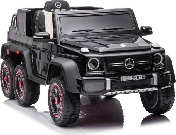 Lean Cars Αυτοκίνητο με Μπαταρία Mercedes Benz G63 6X6 Μαύρο