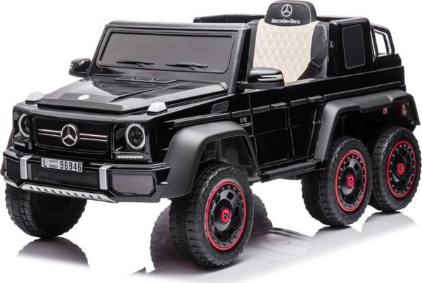 Lean Cars Αυτοκίνητο με Μπαταρία Mercedes Benz G63 6X6 Μαύρο