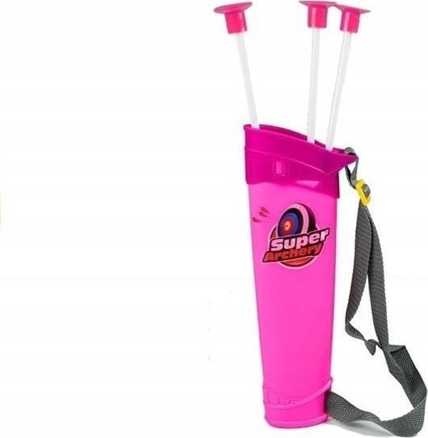 LeanToys Τόξο με Στόχο + 3 Βέλη με Βεντούζες Ροζ