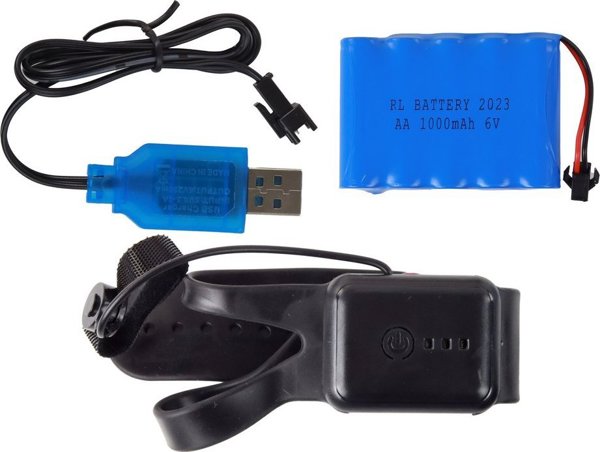 LeanToys Αυτοκίνητο-Ρομπότ Μεταμόρφωση R/C 1:10 Πράσινο με Έλεγχο Χειρονομιών