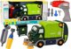 LeanToys Κινούμενο DIY Πράσινο Φορτηγό Απορριμμάτων Καρτούν για Συναρμολόγηση