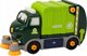 LeanToys Κινούμενο DIY Πράσινο Φορτηγό Απορριμμάτων Καρτούν για Συναρμολόγηση
