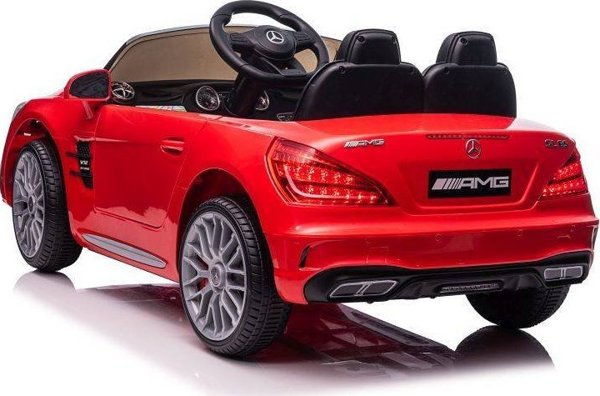 Lean Cars Αυτοκίνητο με Μπαταρία Mercedes SL65 S Κόκκινο Βαμμένο