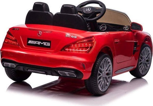 Lean Cars Αυτοκίνητο με Μπαταρία Mercedes SL65 S Κόκκινο Βαμμένο