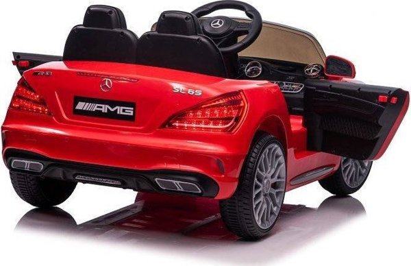 Lean Cars Αυτοκίνητο με Μπαταρία Mercedes SL65 S Κόκκινο Βαμμένο