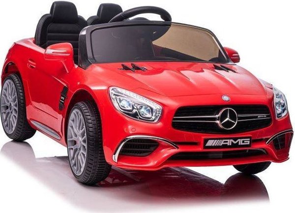 Lean Cars Αυτοκίνητο με Μπαταρία Mercedes SL65 S Κόκκινο Βαμμένο