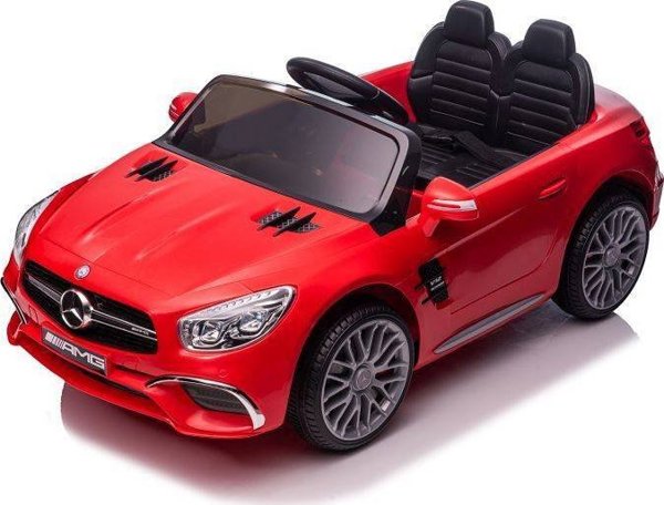 Lean Cars Αυτοκίνητο με Μπαταρία Mercedes SL65 S Κόκκινο Βαμμένο