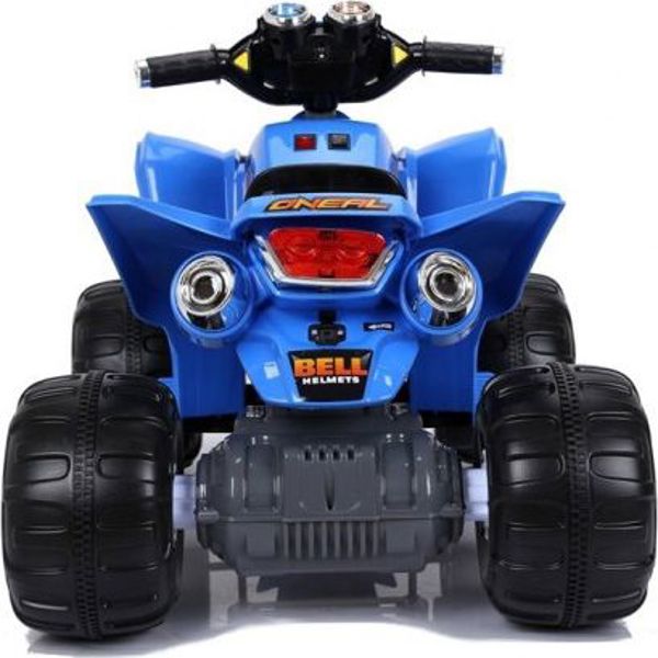 Lean Cars Quad με μπαταρία Μεγάλες Ρόδες Μπλε
