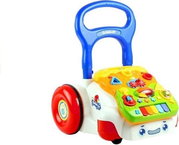 LeanToys Περπατούρα Πιέζοντας Για Παιδί Με Μουσική Αποσπώμενο Πάνελ