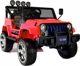 Lean Sport S2388 Παιδικό Αυτοκίνητο με Μπαταρία, 4x45W, Κόκκινο Jeep 4WD