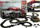 LeanToys Πίστα Αγώνων 2 Αυτοκινητάκια Ελεγκτές Slot Cars 1:43