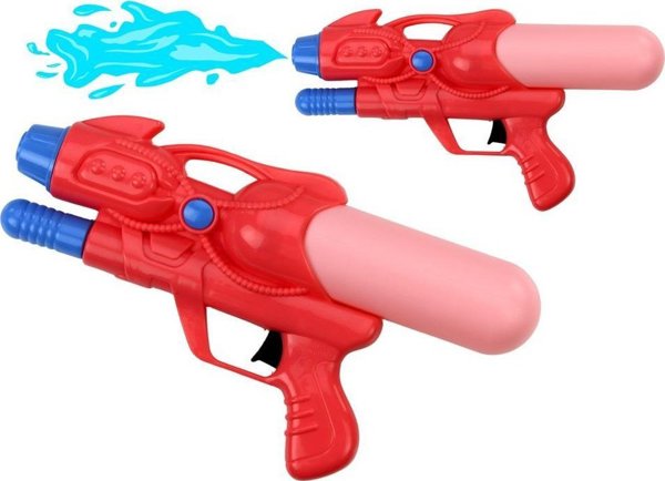 LeanToys Μικρό Πιστόλι Νερού με Αντλία 180ml Ροζ
