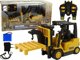 LeanToys Τηλεκατευθυνόμενο Κλαρκ 360 Μοίρες Κίτρινο Τηλεχειριστήριο