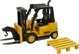 LeanToys Τηλεκατευθυνόμενο Κλαρκ 360 Μοίρες Κίτρινο Τηλεχειριστήριο