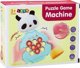 LeanToys Παιχνίδι Pop-It Panda, Ηλεκτρονική Κονσόλα Δεξιοτήτων με Δονήσεις, Μπλε, Αισθητηριακό Παιχνίδι για Αγόρια