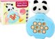 LeanToys Παιχνίδι Pop-It Panda, Ηλεκτρονική Κονσόλα Δεξιοτήτων με Δονήσεις, Μπλε, Αισθητηριακό Παιχνίδι για Αγόρια