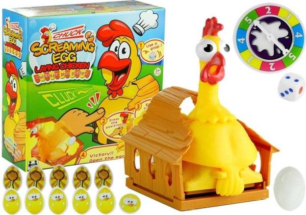 Lean Sport Επιτραπέζιο Παιχνίδι Screaming Egg, 2-4 Παίκτες, Από 3 Ετών