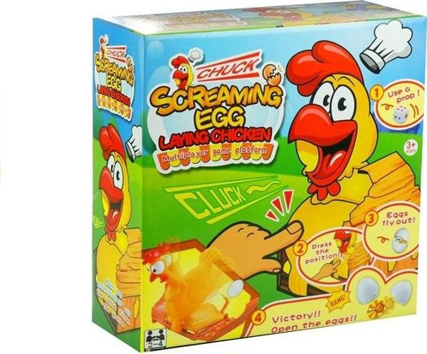 Lean Sport Επιτραπέζιο Παιχνίδι Screaming Egg, 2-4 Παίκτες, Από 3 Ετών