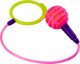 LeanToys Σχοινάκι Skipper Hula Hop για το Πόδι Ροζ LED Δίοδοι