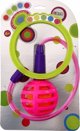 LeanToys Σχοινάκι Skipper Hula Hop για το Πόδι Ροζ LED Δίοδοι