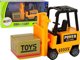 LeanToys Περονοφόρο Όχημα με Τριβή Πορτοκαλί