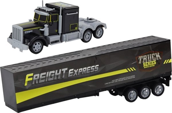 LeanToys Τηλεκατευθυνόμενο Φορτηγό RC Πιλότος 27MHZ Φώτα Κίτρινο