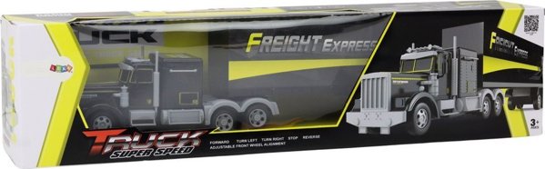 LeanToys Τηλεκατευθυνόμενο Φορτηγό RC Πιλότος 27MHZ Φώτα Κίτρινο