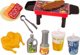 Σετ LeanToys για Μπάρμπεκιου Λαχανικά Φιγούρες Grill BBQ Party 37 τεμ.