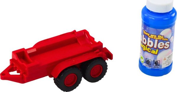 LeanToys Τρακτέρ για Σαπουνόφουσκες Τρέιλερ Αισθητήρας Εμποδίων Φώτα Ήχοι