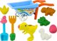 LeanToys Σετ Παιχνίδια με Άμμο Toczka Six Molds ποτιστήρι Δεινόσαυροι